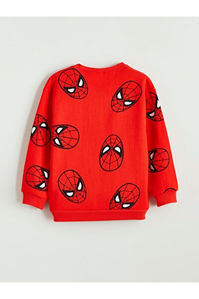 LC Waikiki Lcw Baby Crew Neck Marvel Printed Boy's Sweatshirt