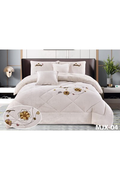 azawia Winter 4-piece bed set with an attractive design