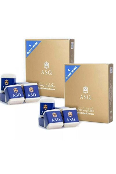 Abdul Samad Al Qurashi Solid Musk Cubes 2 Boxes (12 Pieces)
