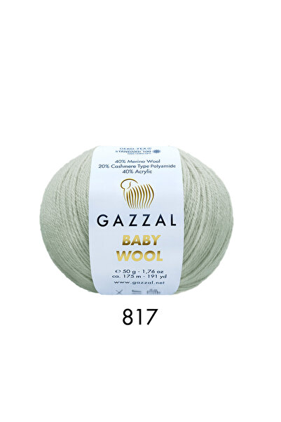 GAZZAL İPLİK Gazzal Baby Wool Lână pentru bebeluși Pachet 10 bucăți (10x50gr)...