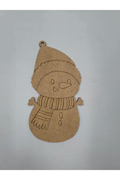 Genel Markalar 1 Adet Ahşap Yılbaşı Süsü Boyama No10 Okul Dıy Etkinlik Aktivite Sanat 15 Cm