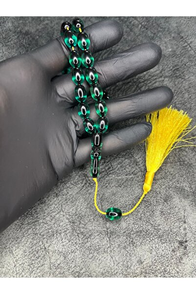 Mos Tespih High-End Tightening Amber Prayer Beads with Rope Tassels