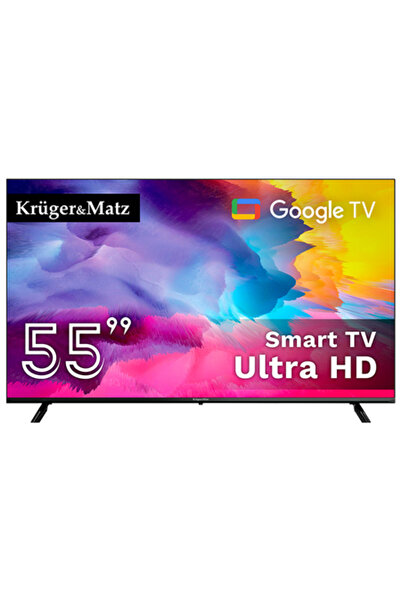 Kruger&Matz Tv Smart 55 Inch 141cm Ultrahd 4k