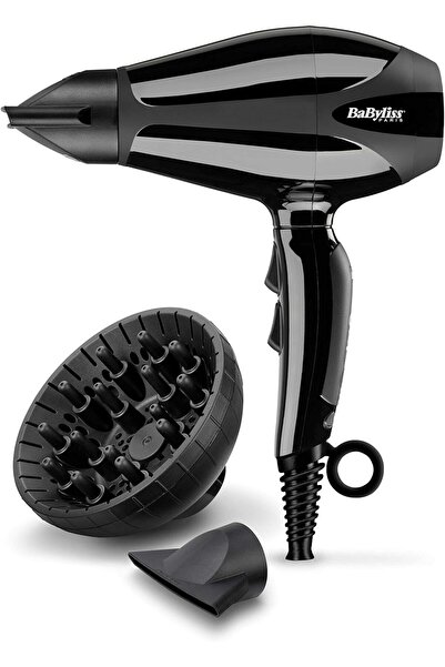 BABYLİSS 6715DSDE Hair Dryer, 2400W, Ionic, Black