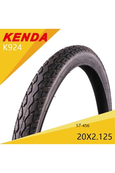 Kenda Anvelopă pentru bicicletă electrică 22x2.125(57-456) Neagră
