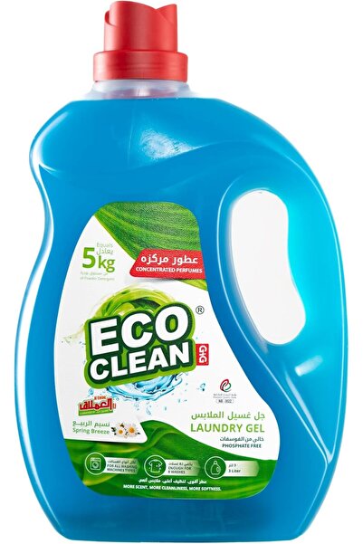 ECO CLEAN Laundry Gel - Spring Breeze - Deep Cleaning Liquid Detergent - 3L (...