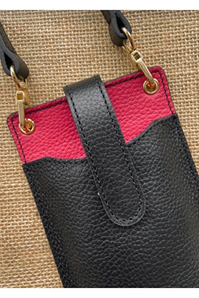 Home Leather Phone Bag, Strap Bag