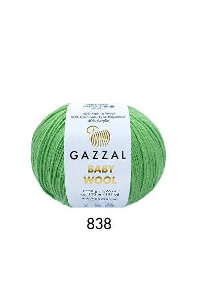 GAZZAL İPLİK Gazzal Baby Wool Lână pentru bebeluși Pachet 10 bucăți (10x50gr)...