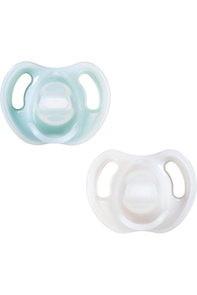 tommee tippee لهاية سيليكون خفيفة الوزن للغاية، تصميم تقويمي متماثل، خالية من...