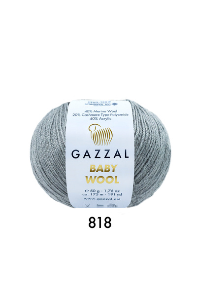 GAZZAL İPLİK Gazzal Baby Wool Dječja Vuna 10 Pakovanja (10x50gr) 500 Gr