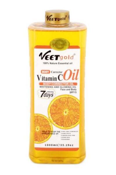 Vit Gold Vitamin C Oil for Correcting Body Imperfections 1000 ml