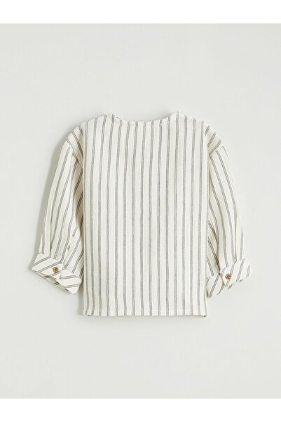 LC Waikiki Lcw Baby Striped Baby Boy Shirt and Pants