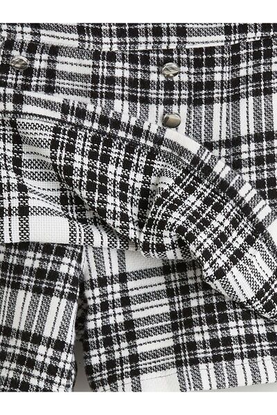 LC Waikiki Lcw Kids Elastic Waist Girls' Tweed Shorts Skirt