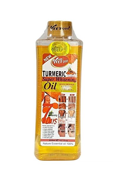 Vit Gold زيت الكركم لإصلاح الجسم وتفتيحه، 300 مل