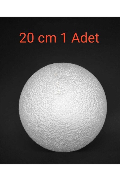 ÖZEN SÜS Strafor Köpük Top 20cm