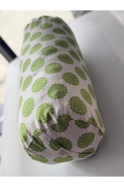 SUNYOGA Zafu Silindir Uzun Yoga Meditasyon Minderi Bolster