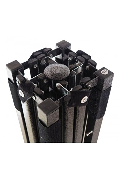 Flippy Metal Frame for Pavilion Tent Flippy, Foldable, No Canopy, Accordion Opening, 4.3x2.9x2.7 m, Black