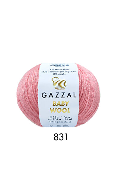 GAZZAL İPLİK Gazzal Baby Wool Lână pentru bebeluși Pachet 10 bucăți (10x50gr)...