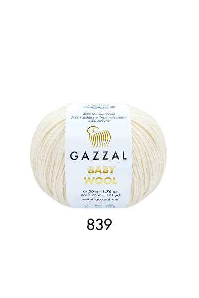 GAZZAL İPLİK Gazzal Baby Wool Lână pentru bebeluși Pachet 10 bucăți (10x50gr)...