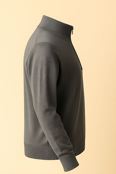 Livio Ferri Yukon Men's Half Zipper Mock Neck Men's Knitwear