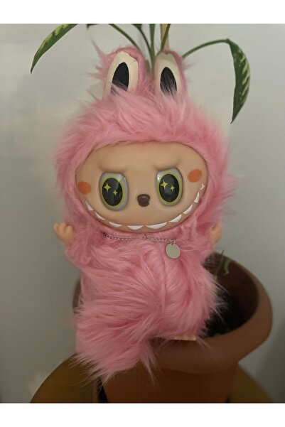 Espey Zimomo premium 40 cm dev Pembe Renk Yeni Model Kolyeli