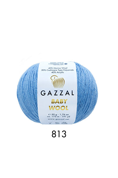 GAZZAL İPLİK Gazzal Baby Wool Βρεφικό Μαλλί 10 Συσκευασία (10x50gr) 500 Γρ.