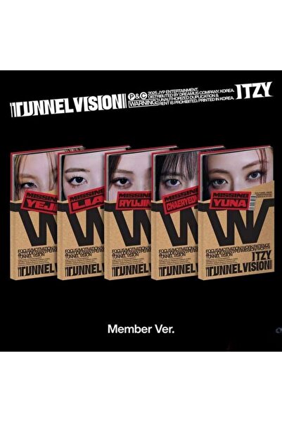 Kpop Dünyasi ITZY – [TUNNEL VISION] (Member Ver.) (Random)