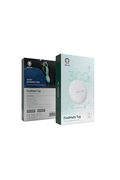 Green Lion Green Lion Precious Item Tracker in White