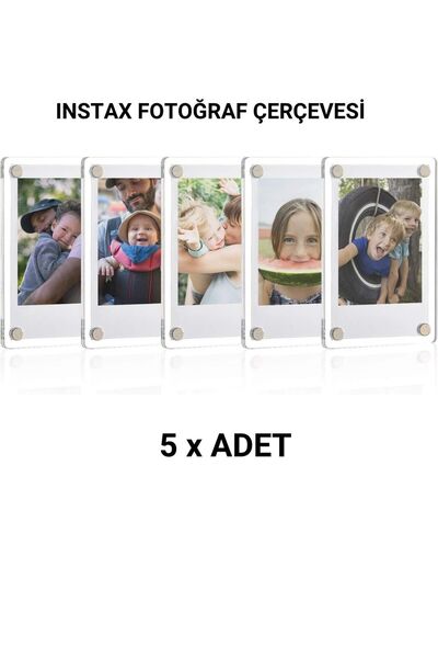 hazer case 5 ADET MIKNATISLI FOTOĞRAF ÇERÇEVESİ 9*6 CM, BUZDOLABI FOTOĞRAF MA...