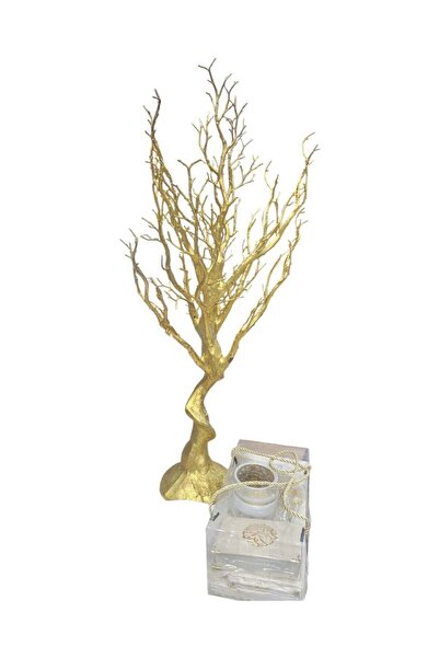 Gerenic Gerinck Golden Artificial Tree (Golden Artificial Tree Distributions)
