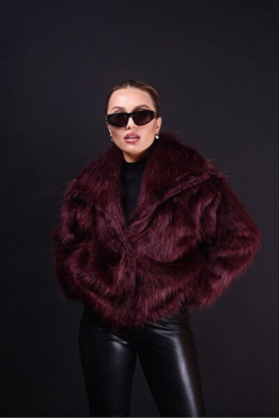 Queensland Non-Shedding Women's Fur Oversize Coat – Trendy Fashion, Comfortable Fit and Elegant Winter Coat