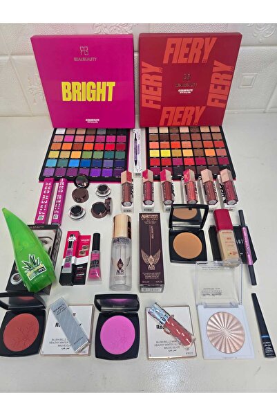 real beauty A comprehensive makeup collection with multiple items