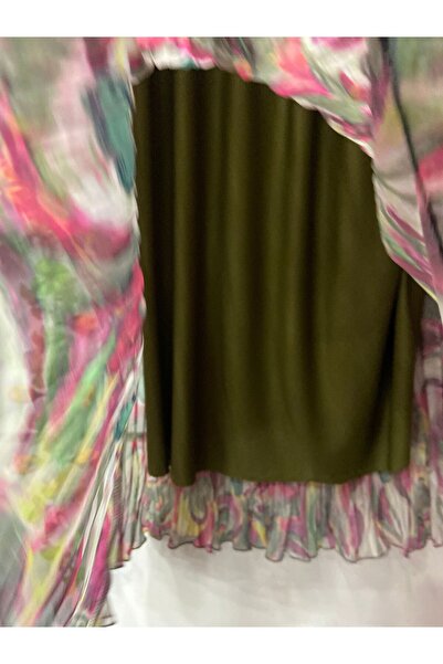 edu collection Patterned Chiffon Bohe Bell Lining