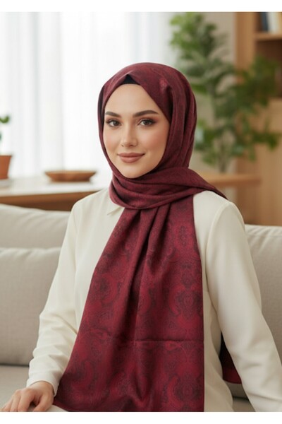 İpekdivan Etnik Desenli Jakar Şal