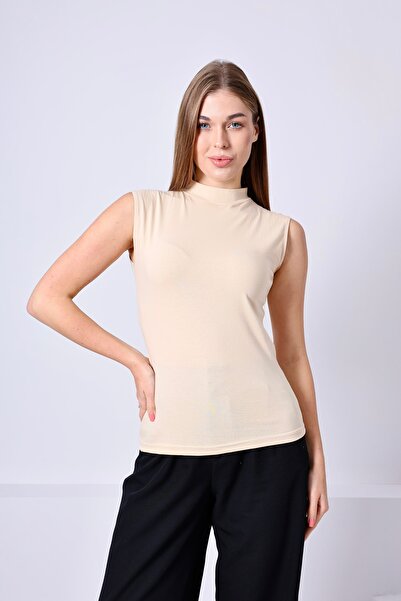 EcoFit Women's Roll-Neck Zero Sleeve Lycra Body 4-Piece Economic Package