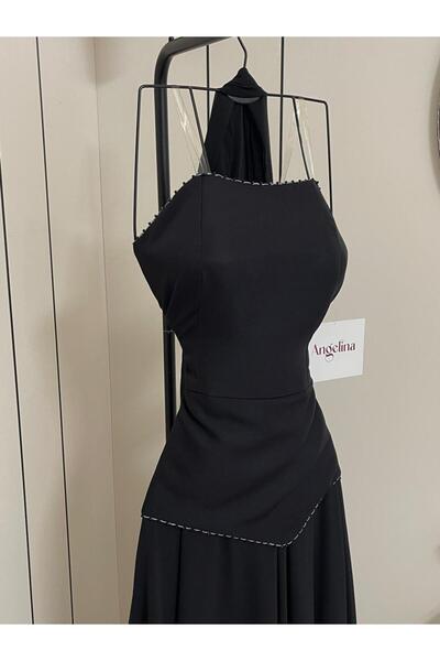 Angelinaa فستان نواري