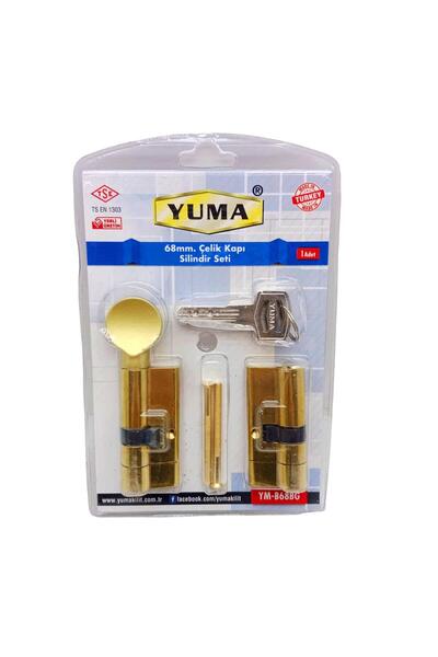 Go İthalat Sari Mandalli Çeli̇k Kapi Barel Set 68m (5324)