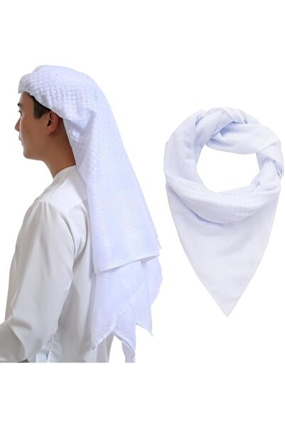 Generic Head Wrap Scarf Arabic Turban Tactical Desert Neck Headwear Wrap 140x140cm