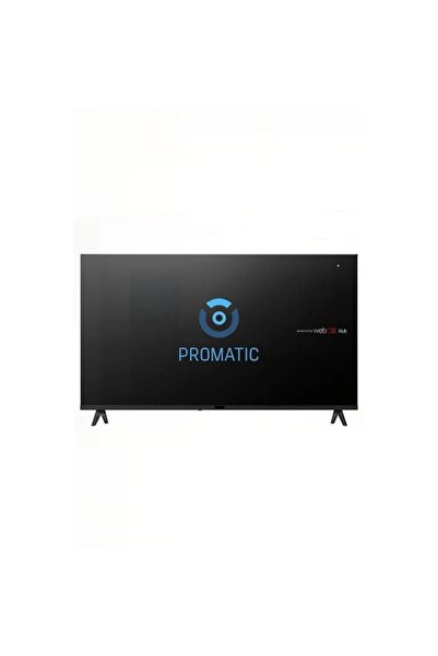 PROMATIC Promatic 75-inch Smart TV - 4K QLED - WebOS Operating System - Black - N75251OS 75