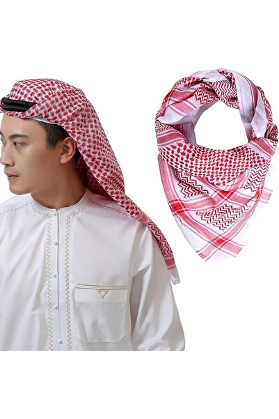 Generic Head Wrap Scarf Arabic Turban Tactical Desert Neck Headwear Wrap 140x140cm