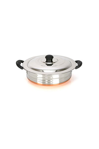 Chefline Stainless Steel Uruli With Copper Bottom, 24 cm