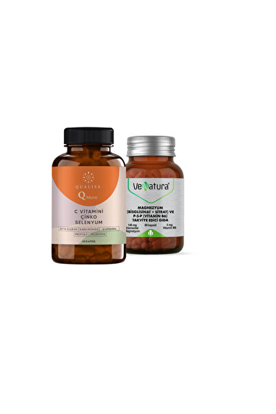 Qualiss Q More & Venatura Magnesium Bisglycinate Pack – Supports Immunity and Energy Metabolism