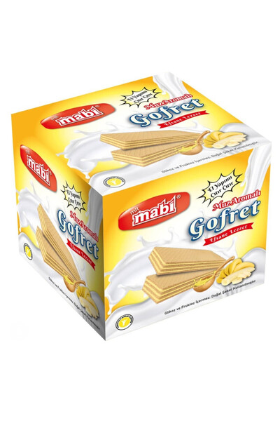 Canbaş Gıda mabi Muzlu Gofret 700 G
