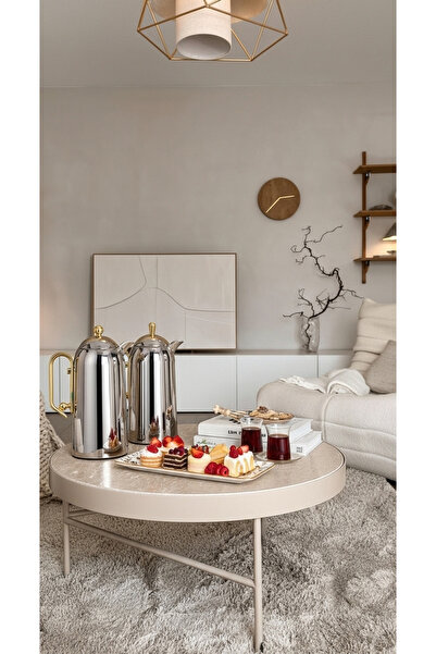 Generic 1 liter tea and coffee thermos set