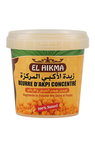 EL HIKMA كريم زبدة أكبي المركز لتكبير الصدر والأرداف - 120 مل