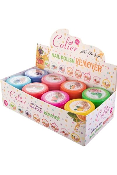 colier مجموعة مزيل طلاء الأظافر كولير - ٢٤ قطعة - متعددة الألوان