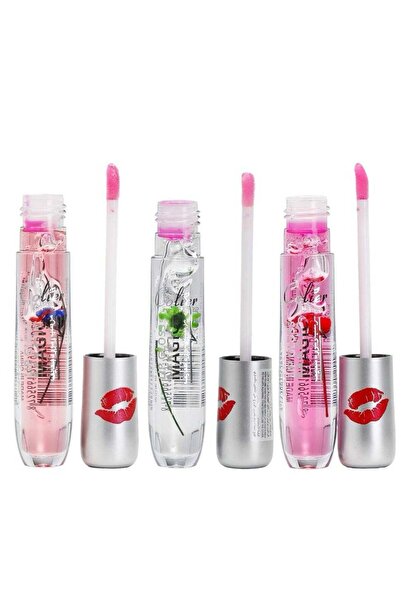 colier ملمع شفاه كولير ماجيك، 6 قطع - وردي