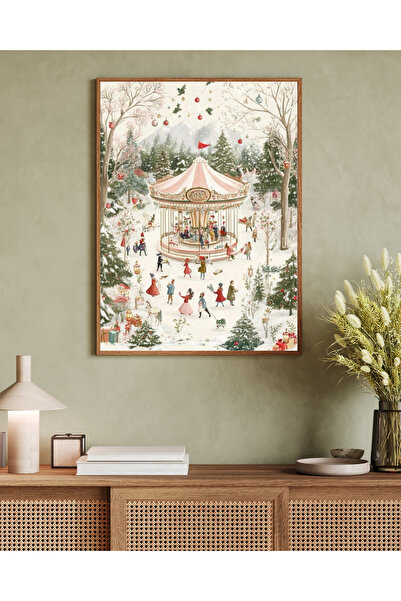 woodhomeworks Tek Parça Salon Ofis Dekor Tablo Vrynt