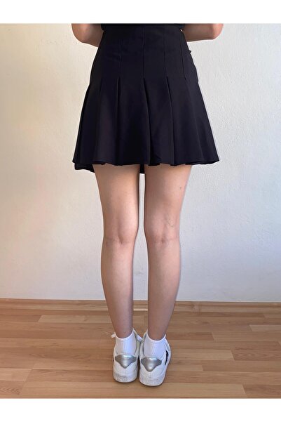 mamizya Women's Pleated Mini Skirt