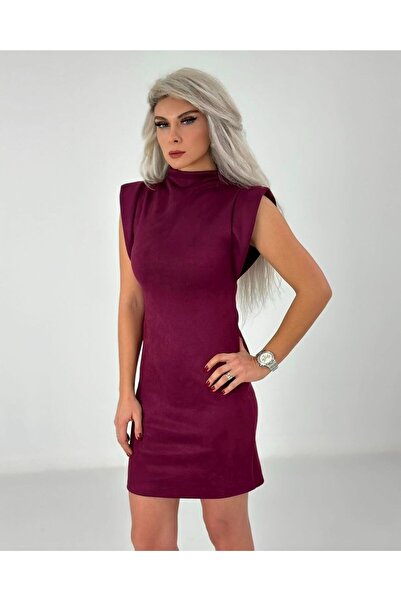 Rouge basıc T KOL NUBUK ELBİSE